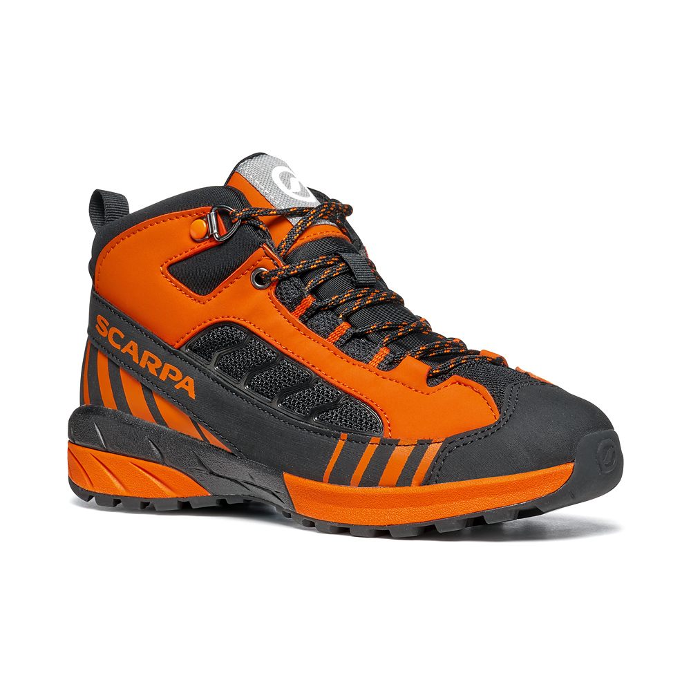 

Детские ботинки Scarpa Mescalito Mid Kid GTX 35 Черный-Оранжевый