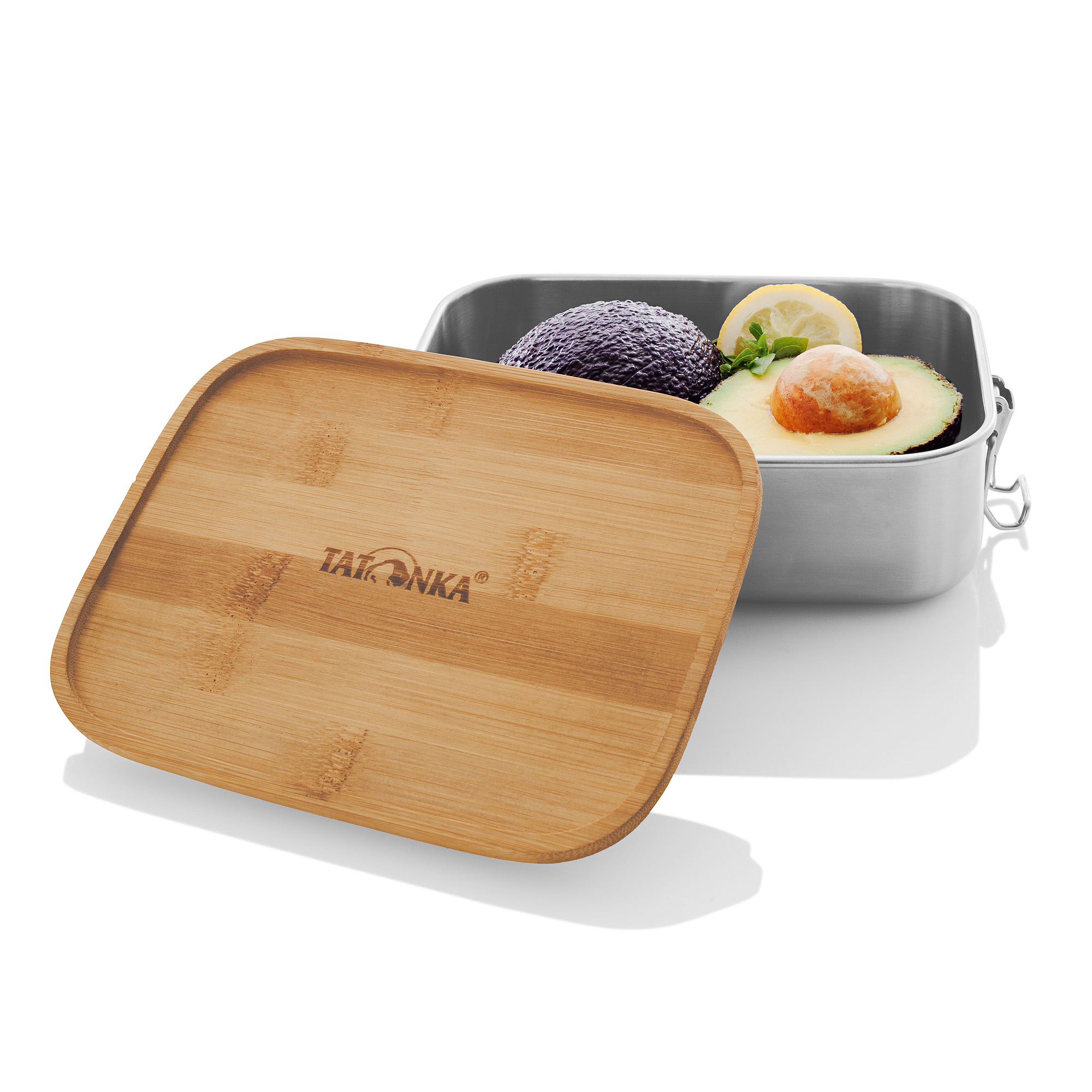 

Контейнер для пищи Tatonka Lunch Box I 1000 Bamboo Серебристый