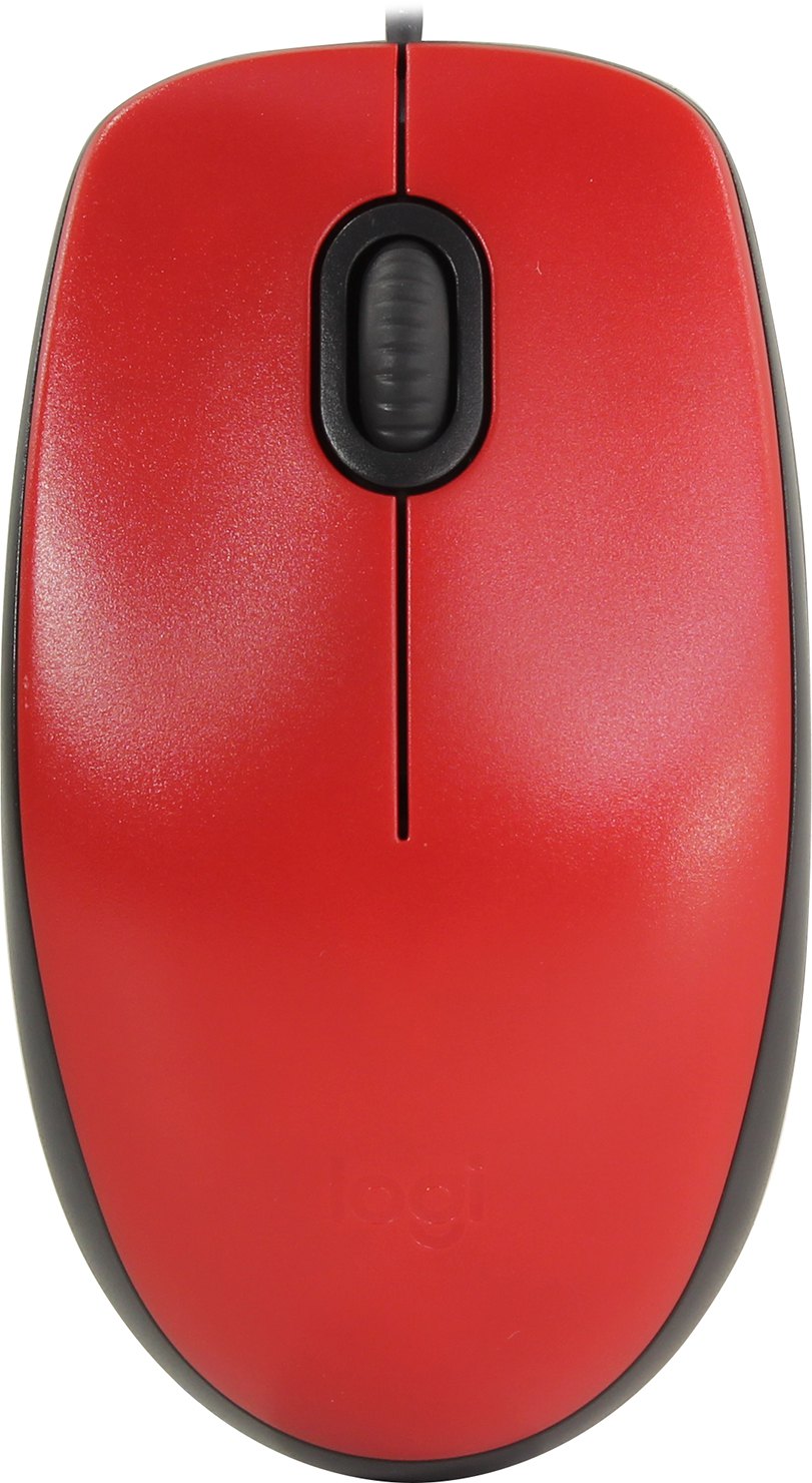 

Мышь Logitech M110 Silent Red USB (910-005489)
