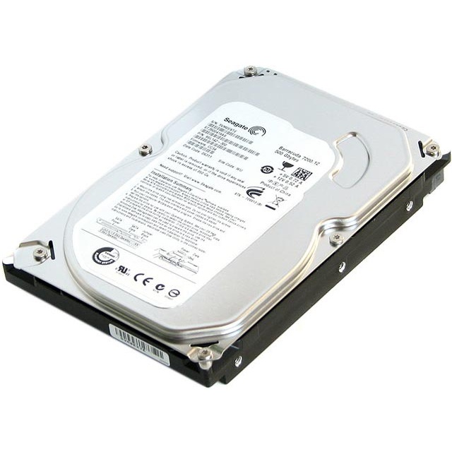 

Жесткий диск 3.5" 500Gb Seagate Barracuda 7200.12, SATA2, 16Mb, 7200 rpm (ST3500418AS) (Ref)