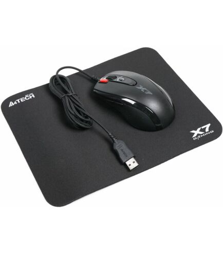 

Мышь A4Tech X-7120 USB Black X-710BK + ковер X7-200MP (Bundle)