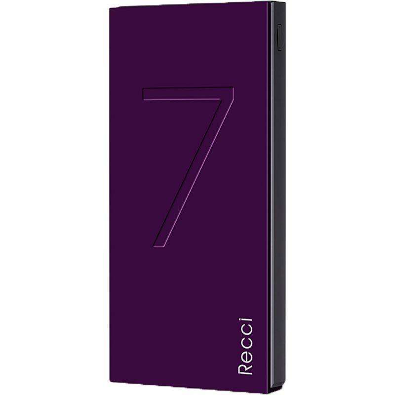 

Внешний аккумулятор 7000 mAh Faith RS-7000 purple Recci CC200054