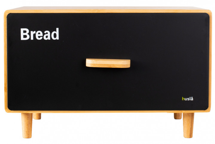 

Хлебница Husla Scandic Black 73934 22х25х35 см черная