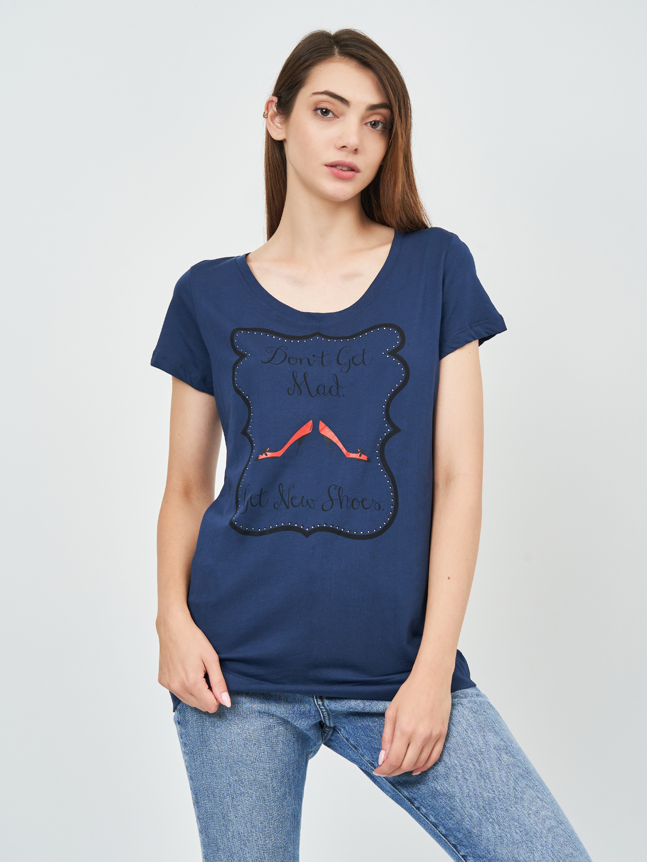 

Футболка Love Moschino 6144.10 40 () Темно-синяя, Футболка Love Moschino 6144.10 40 (L) Темно-синяя