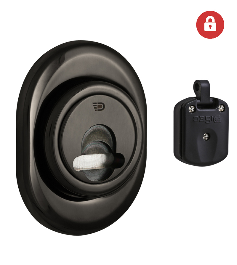 

Протектор DISEC MAGNETIC_3G 3GDM LEVER_KEY OVAL 15мм Хром_чорний 3клас 8 3KEY KM0P3G Зовнішній