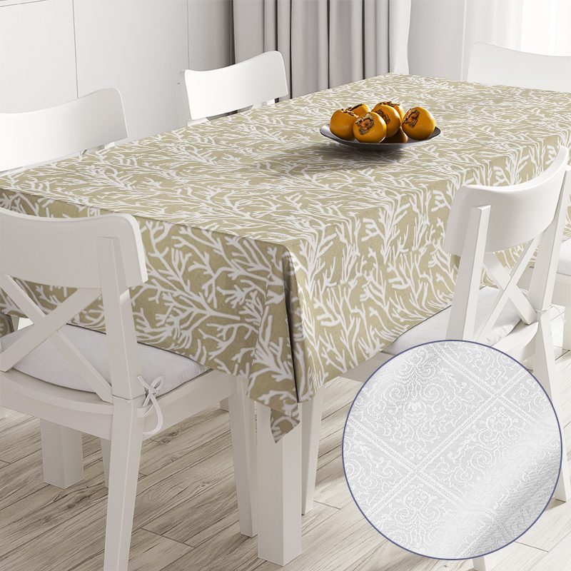 

Скатерть Time Textile Arena Mencler Beige Бежевый TT136724 140x280