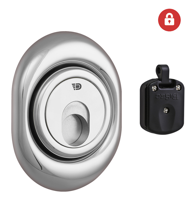 

Протектор DISEC MAGNETIC_3G 3G2FM DIN OVAL 25мм Хром_полірований 3клас C 5KEY KM0P3G Зовнішній