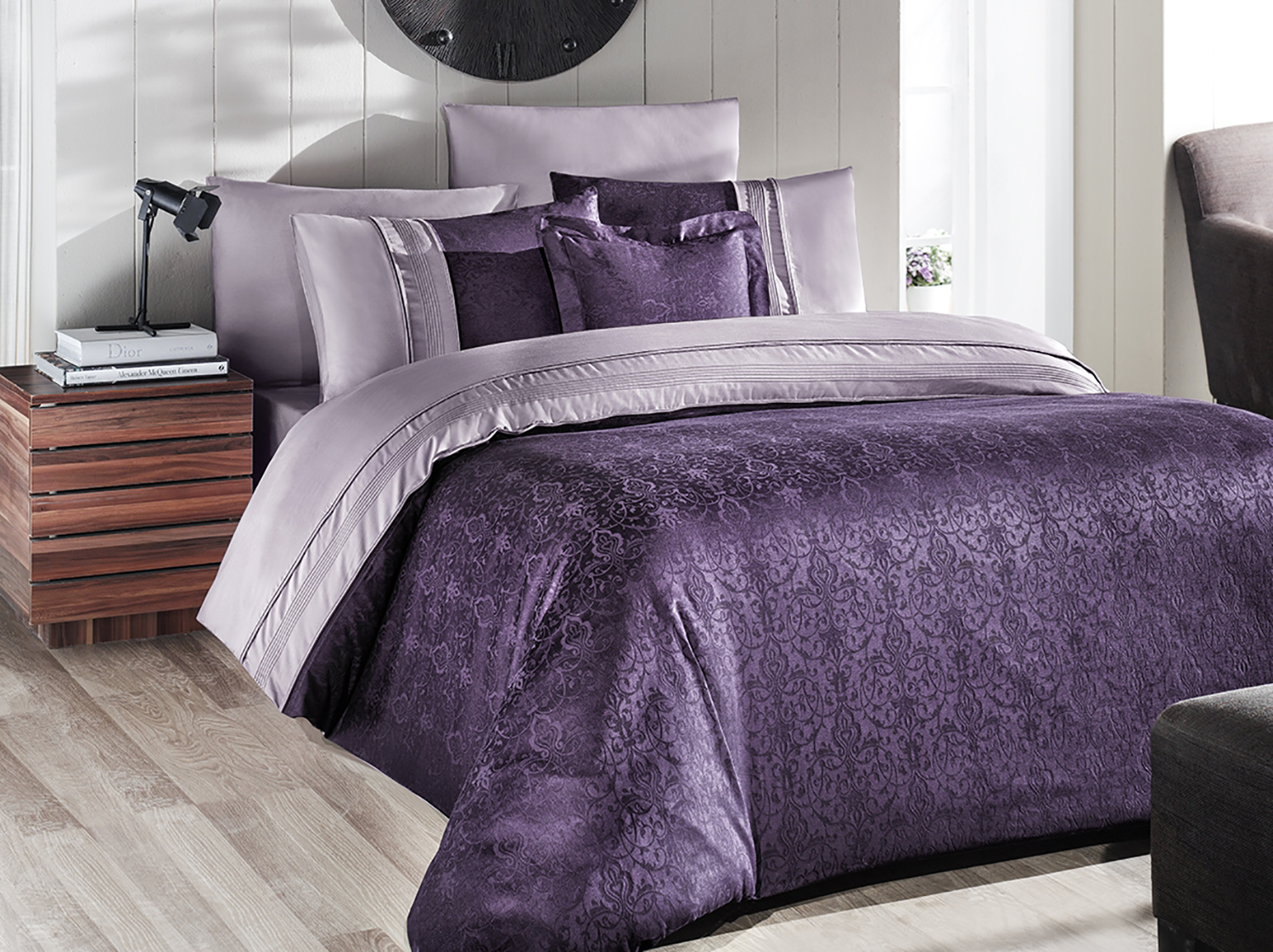 

V.I.P Satin Moonlight 200 х 220 см London Mor First Choice k-1937-10
