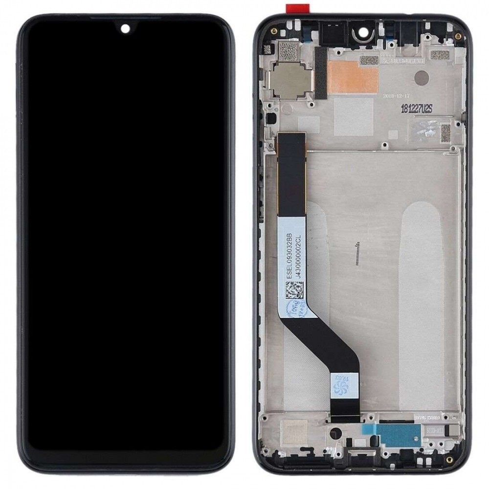 

Дисплей для Xiaomi Redmi Note 7 с сенсором (тачскрином) и рамкой черный (PRC)