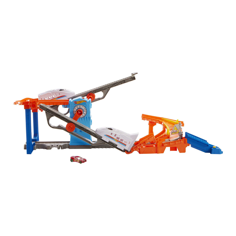 

Игровой набор автотрек "Гонки на железной дороге" Hot Wheels GRW38