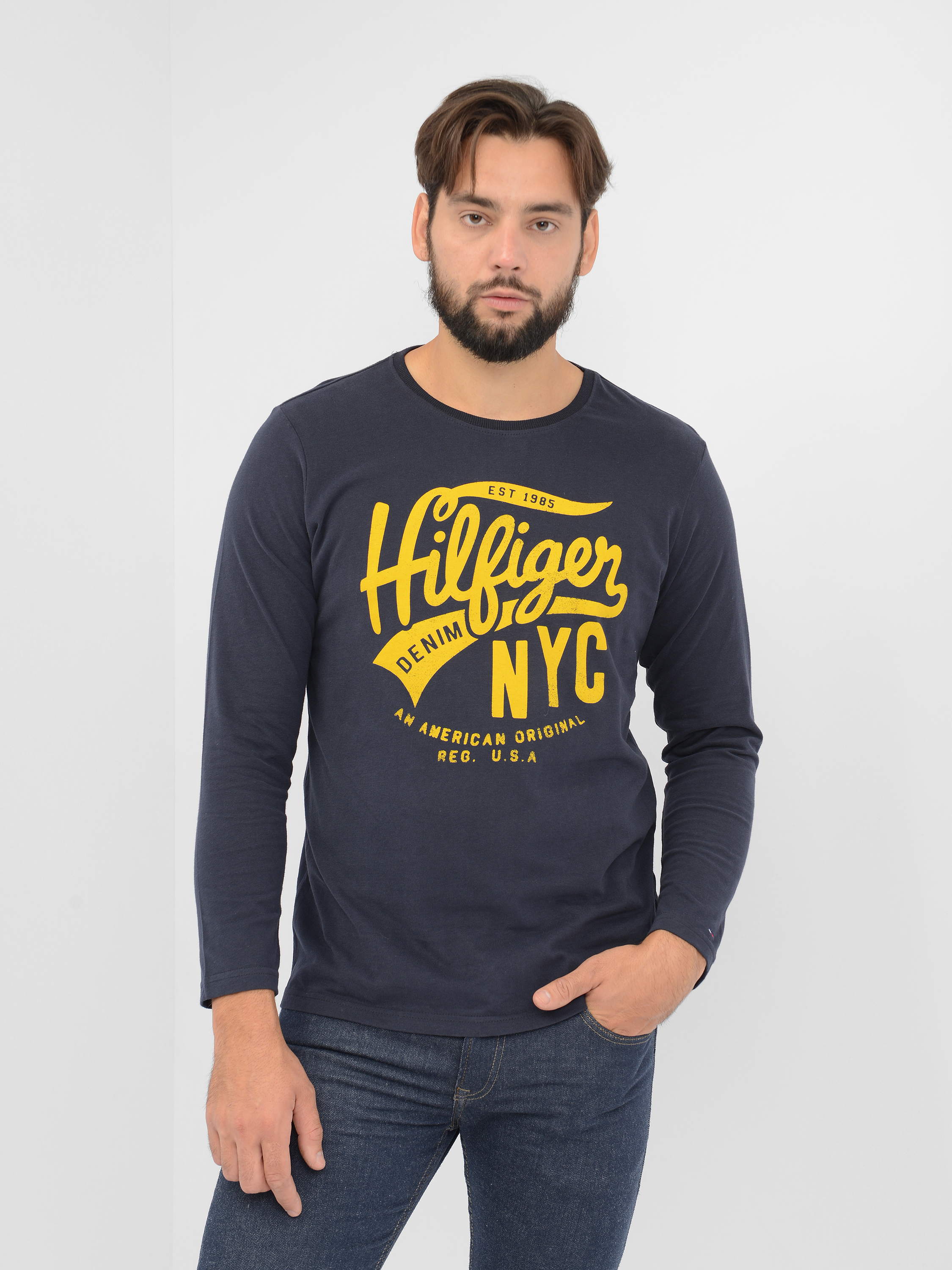 

Лонгслив Tommy Hilfiger 6941.1 XXL (52) Темно-синий