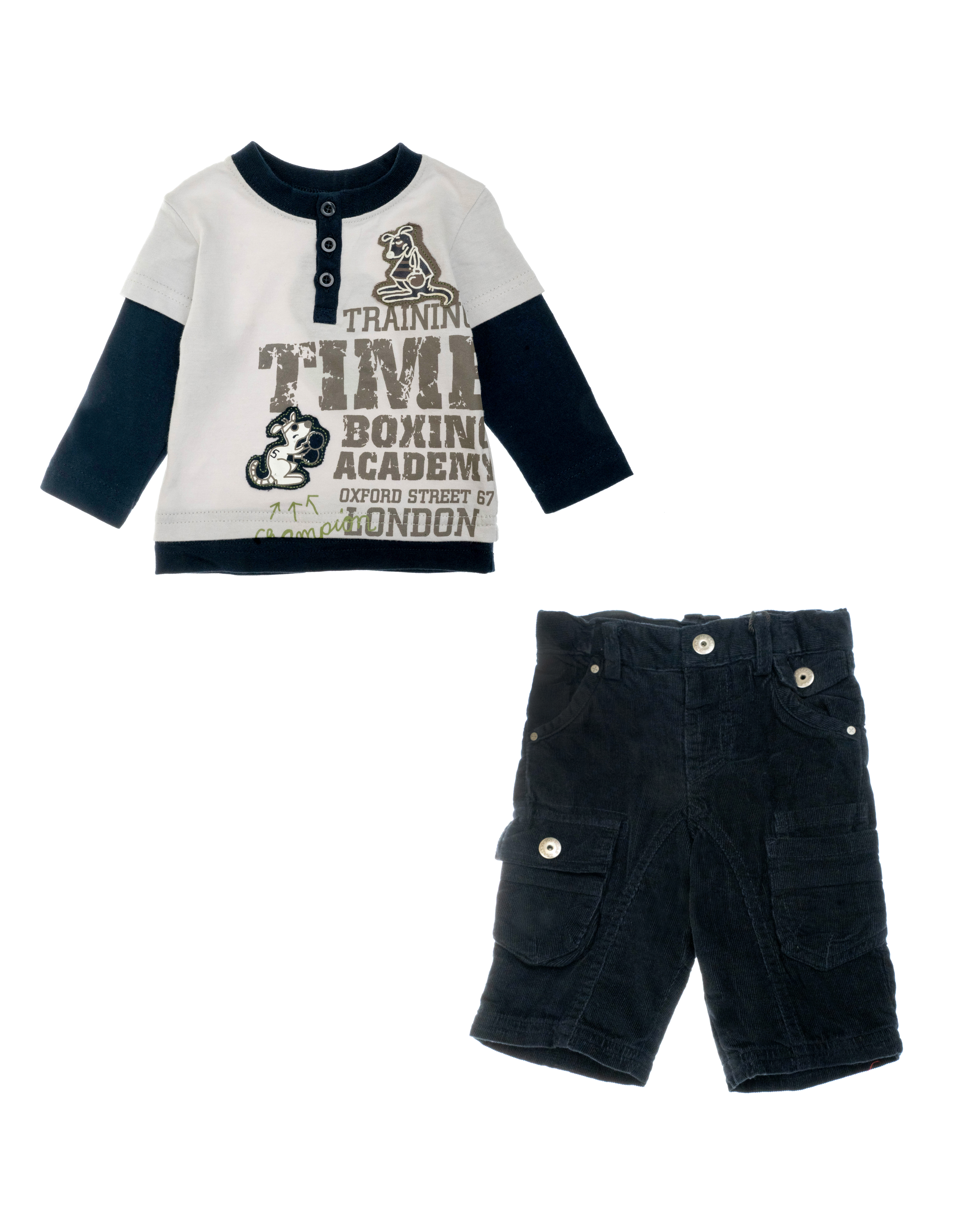 

Костюм : Джемпер, брюки Losan Mc baby boys (027-8025AC/003) Ледяной M3-62 см