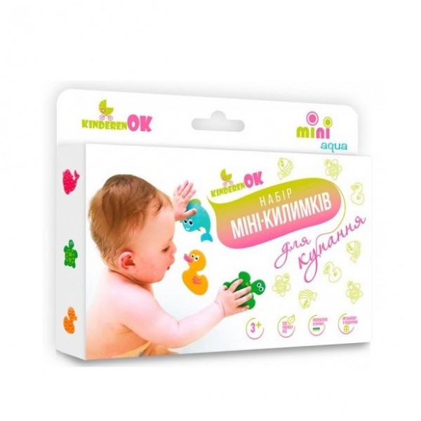 

Набор мини ковриков для купания Kinderenok Mini Aqua (60917)