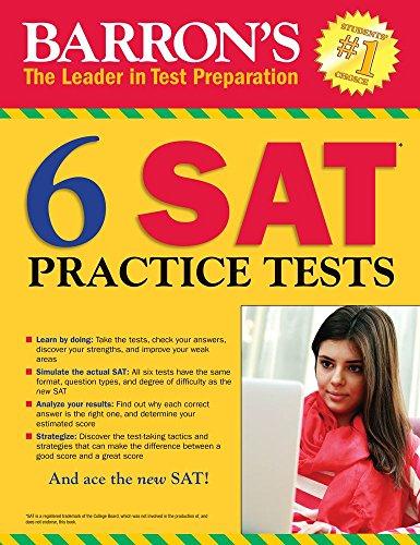 

Barron`s 6 SAT Practice Tests