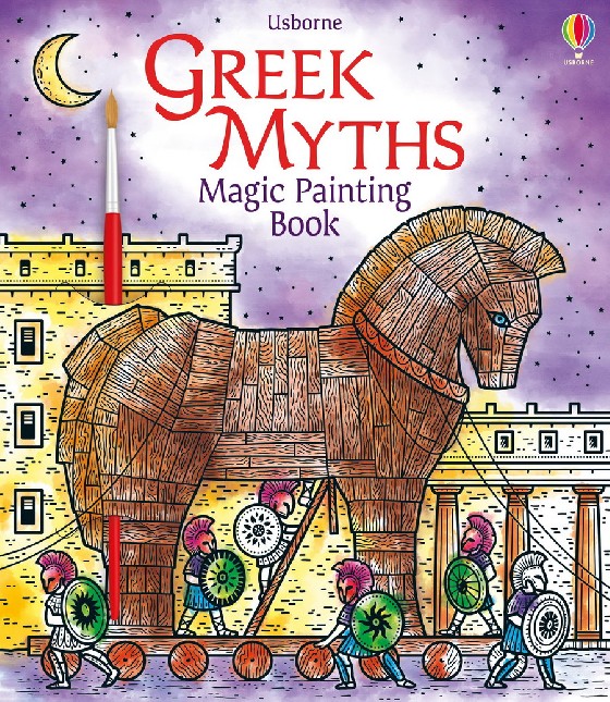 

Greek Myths. Magic Painting Book