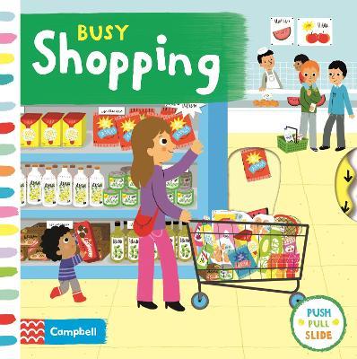 

Busy Shopping. Board book