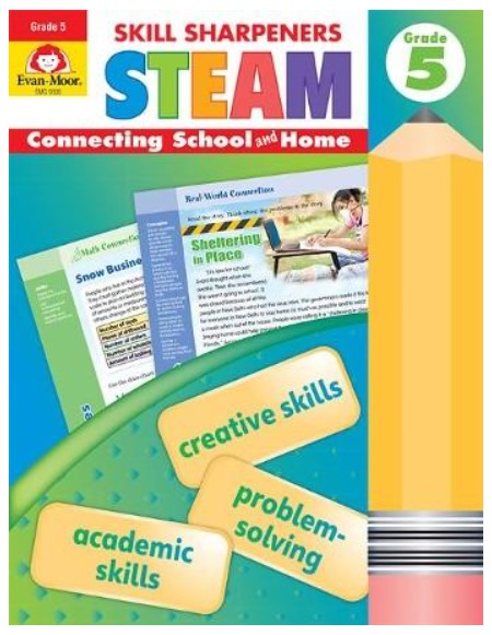 

Skill Sharpeners: Steam. Activity Book. Grade 5
