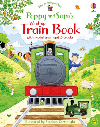 

Poppy and Sam`s Wind Up Train Book. Board book