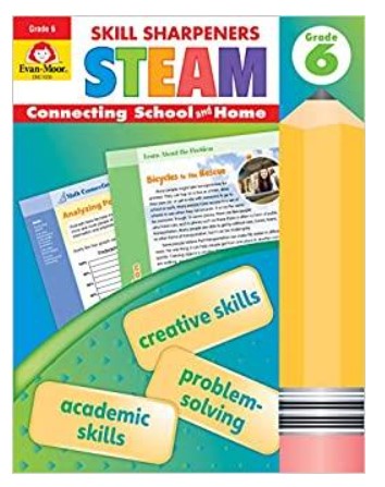 

Skill Sharpeners: Steam. Activity Book. Grade 6