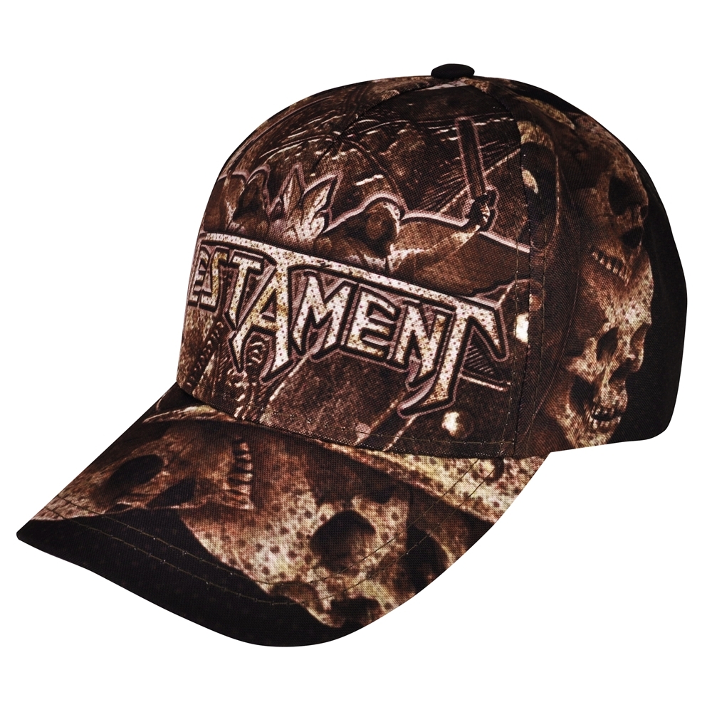 

Бейсболка Rockway full print Testament Черный