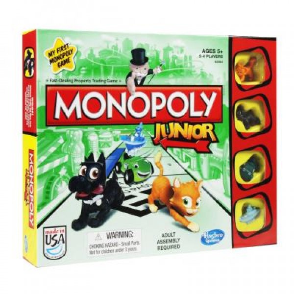 

Настольная игра Hasbro Моя первая монополия (рус.язык) (A6984121)