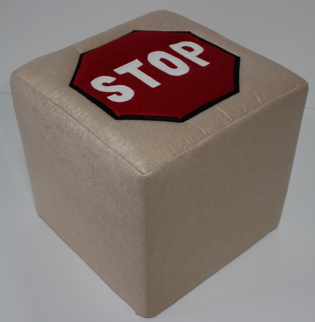 

Пуф Divoson "STOP", бежевый