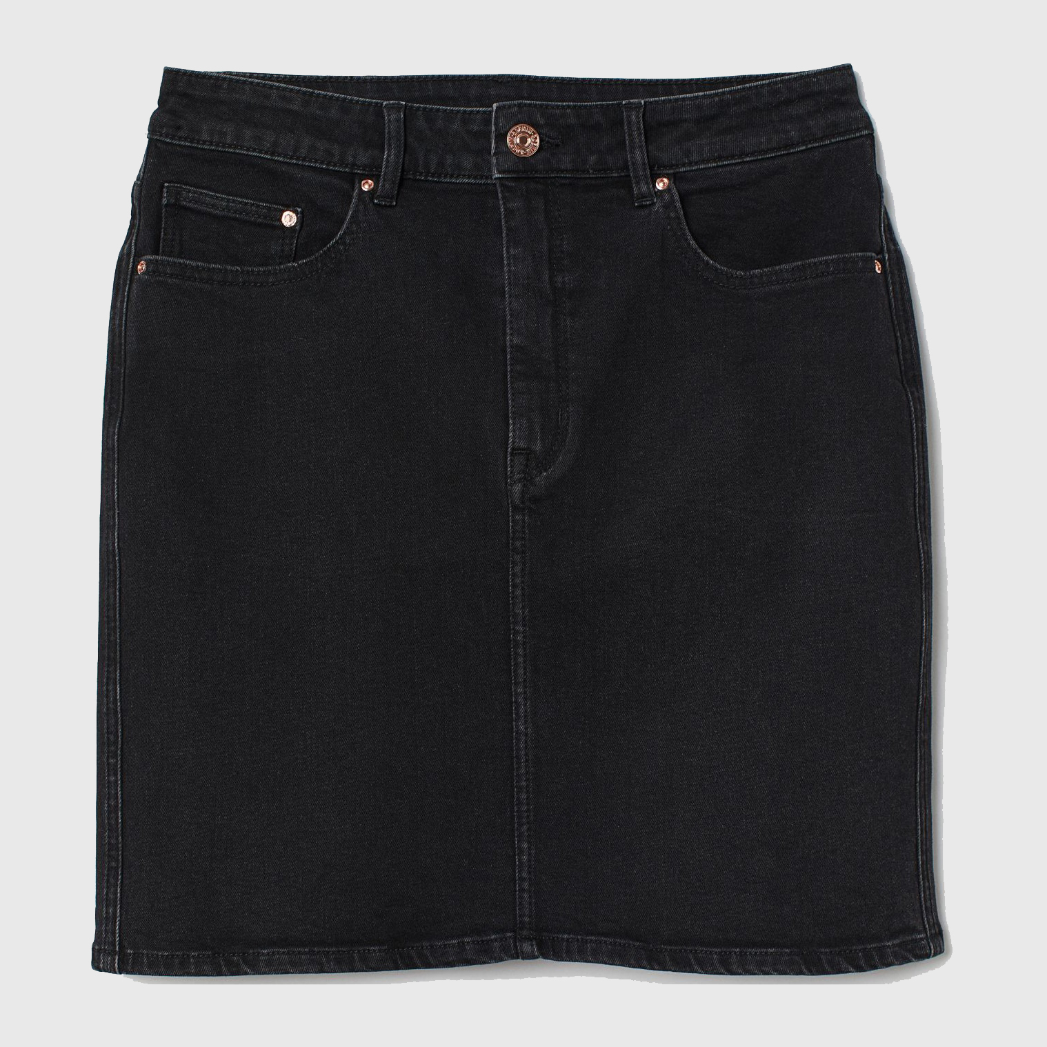 

Юбка джинсовая H&M 7298609sdm 38 Черная