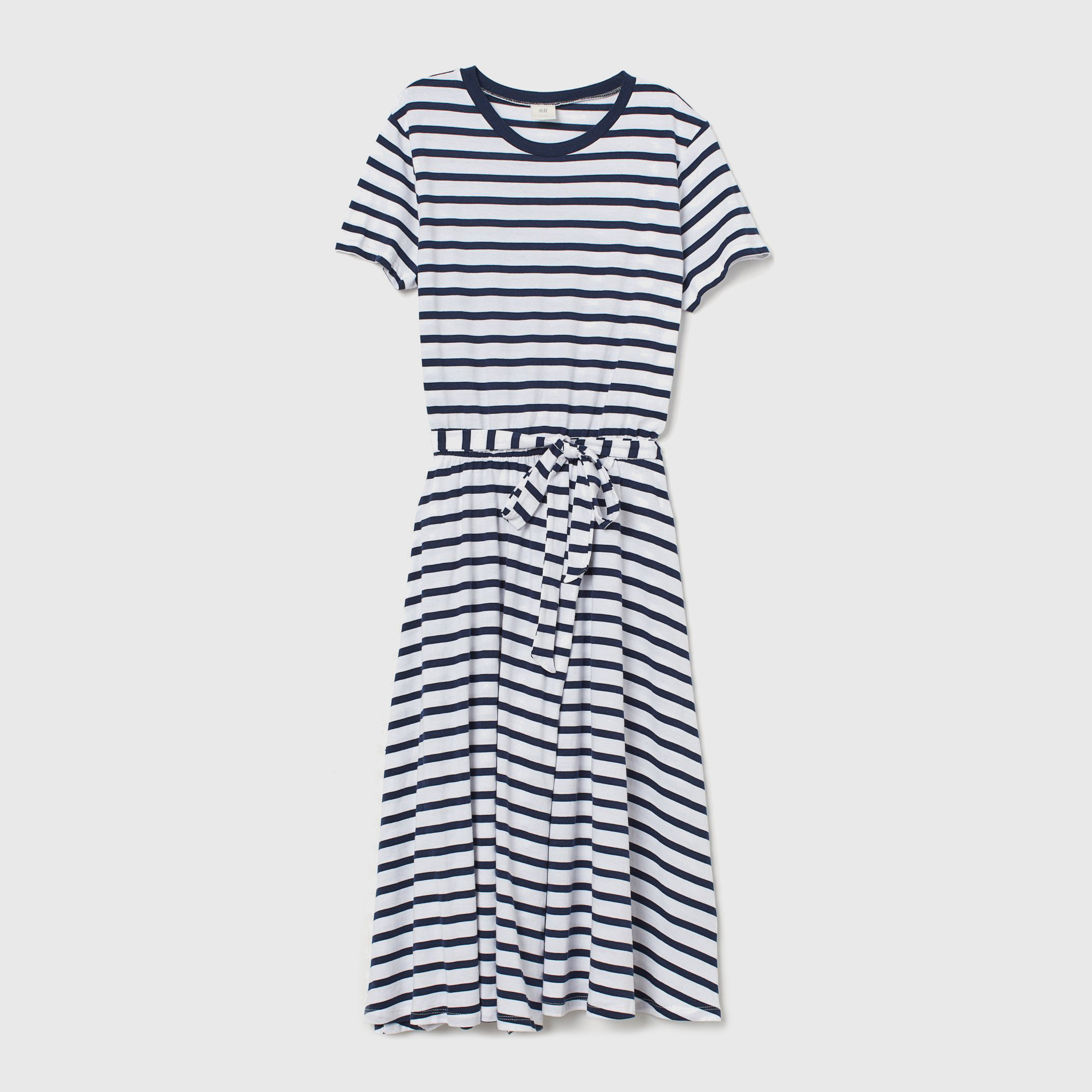 

Платье H&M 8255500RP71 L Белое с синим