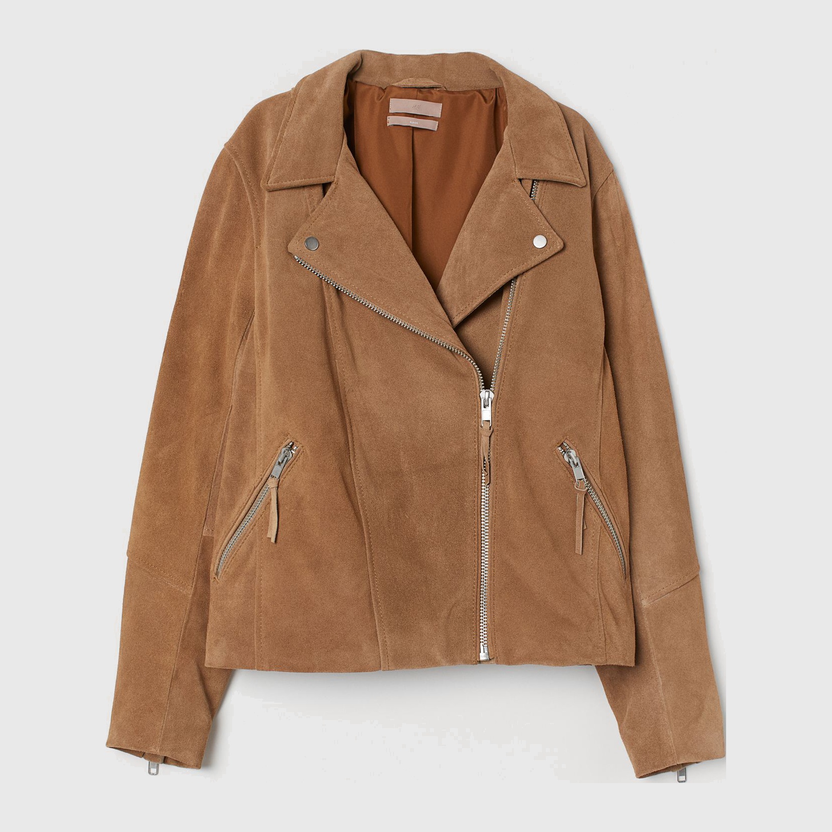 

Замшевая куртка H&M 7944211wtr  Светло-бежевая, Замшевая куртка H&M 7944211wtr 3XL Светло-бежевая