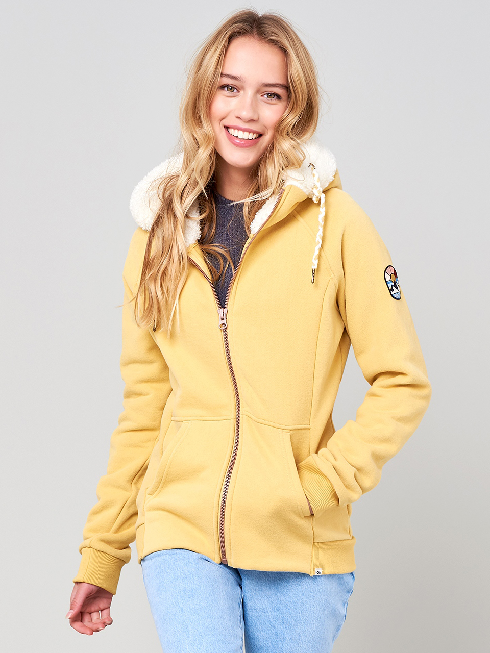 

Толстовка Rip Curl Nova Zip Hoodie Fleece GFEBG5-146  Желтая, Толстовка Rip Curl Nova Zip Hoodie Fleece GFEBG5-146 S Желтая