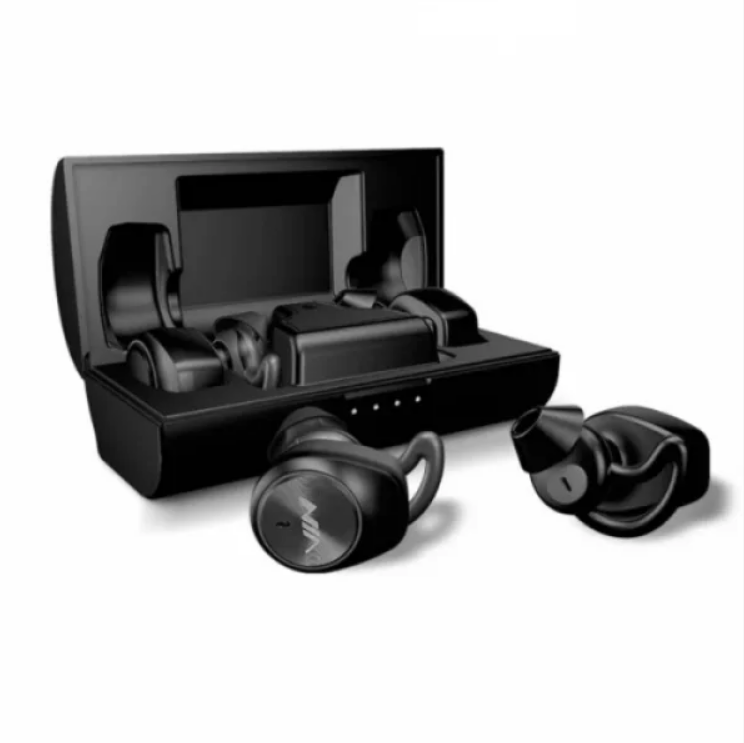 

Беспроводные вакуумные наушники с гарнитурою NIA NB-710 с кейсом Black