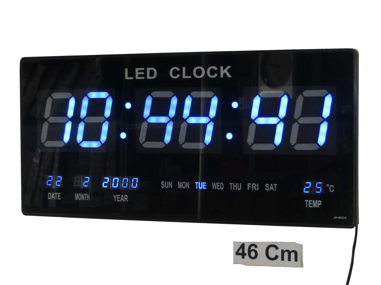 

Настенные часы Led с подсветкой 4622 blue