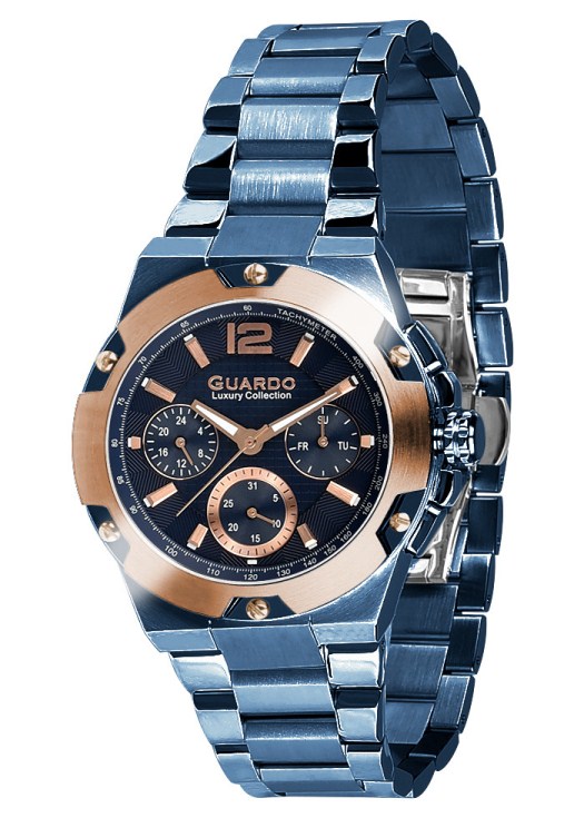 

Мужские наручные часы Guardo S01527(m) BlBl