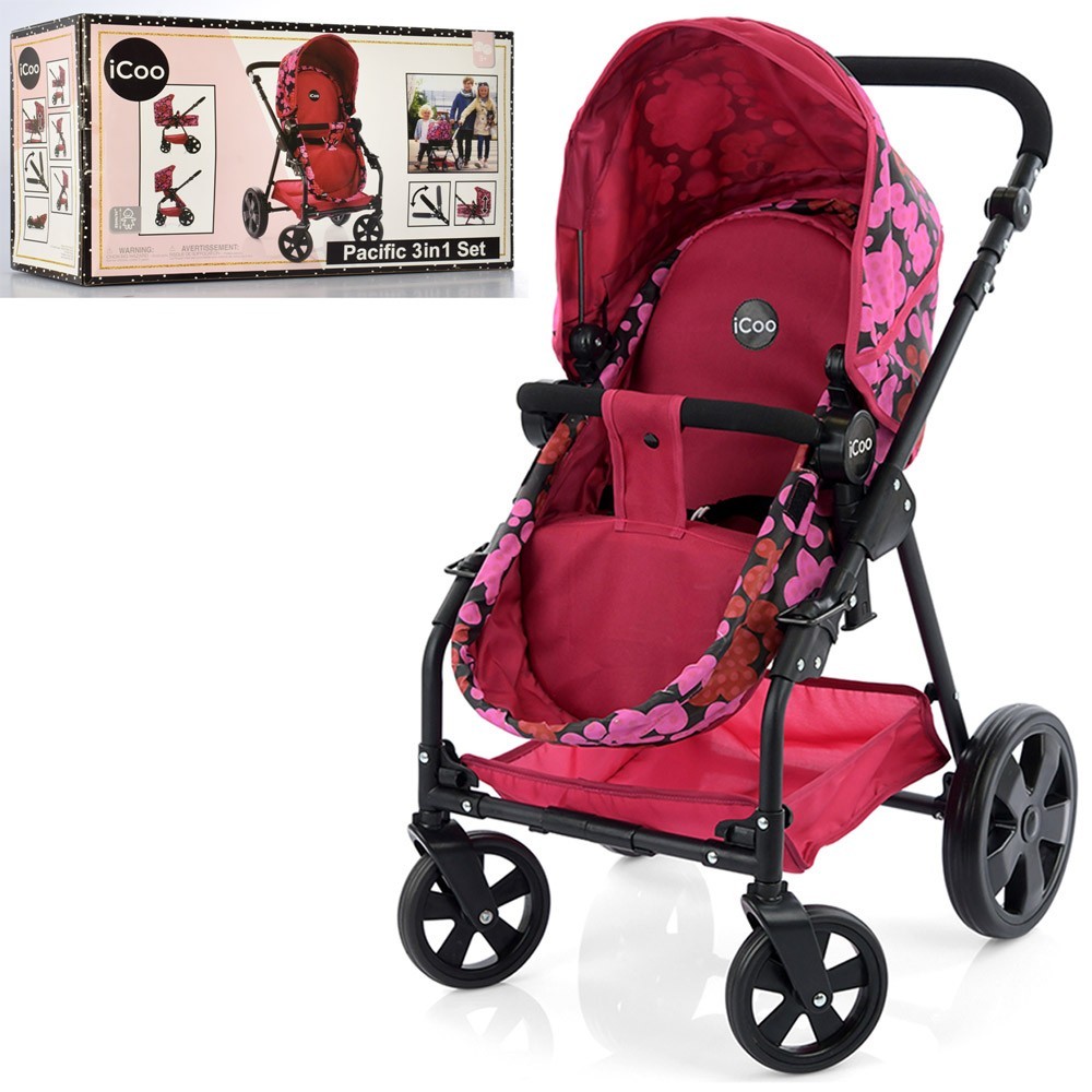 

Коляска для куклы 3в1 HAUCK ICOO D-89450