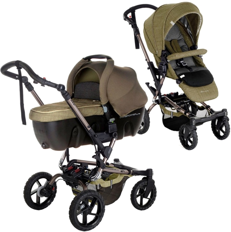 

Универсальная коляска 2 в 1 Jane Crosswalk Transporter Wood (5451/S91K)