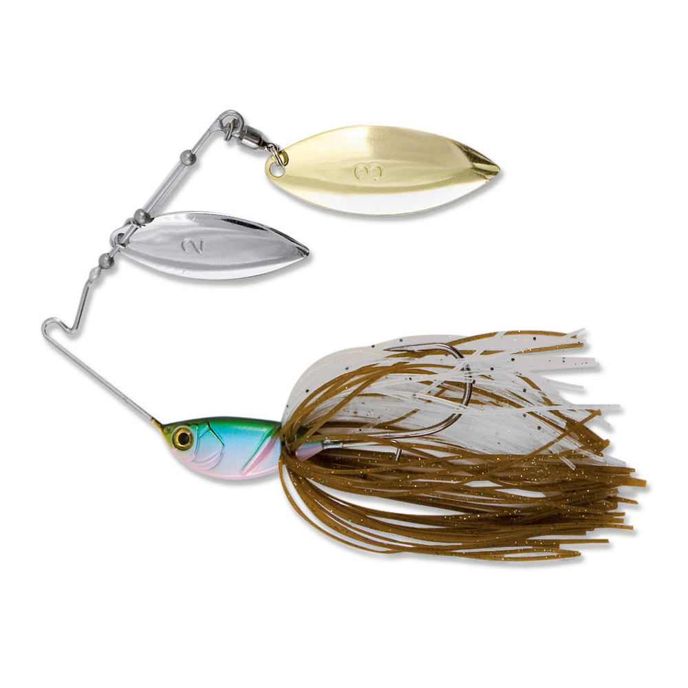 

Спиннербейт Nomura Double Spinnerbait 15g цвет-719 Brown-White (NM69371914)