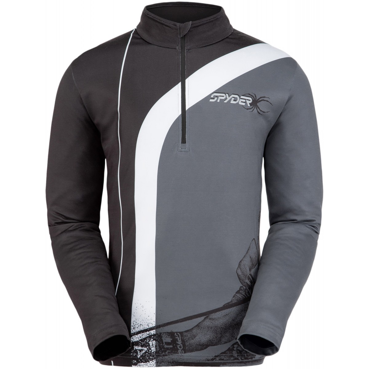

Толстовка Spyder RIVAL ZIP T-NECK, S (44)