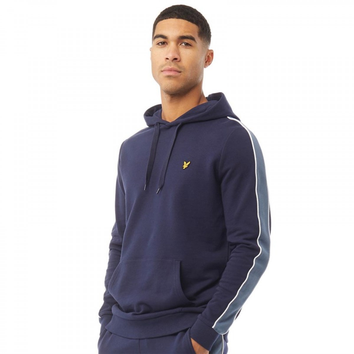 

Толстовка Lyle And Scott Vintage Side Panel OTH Navy Navy, S (44)