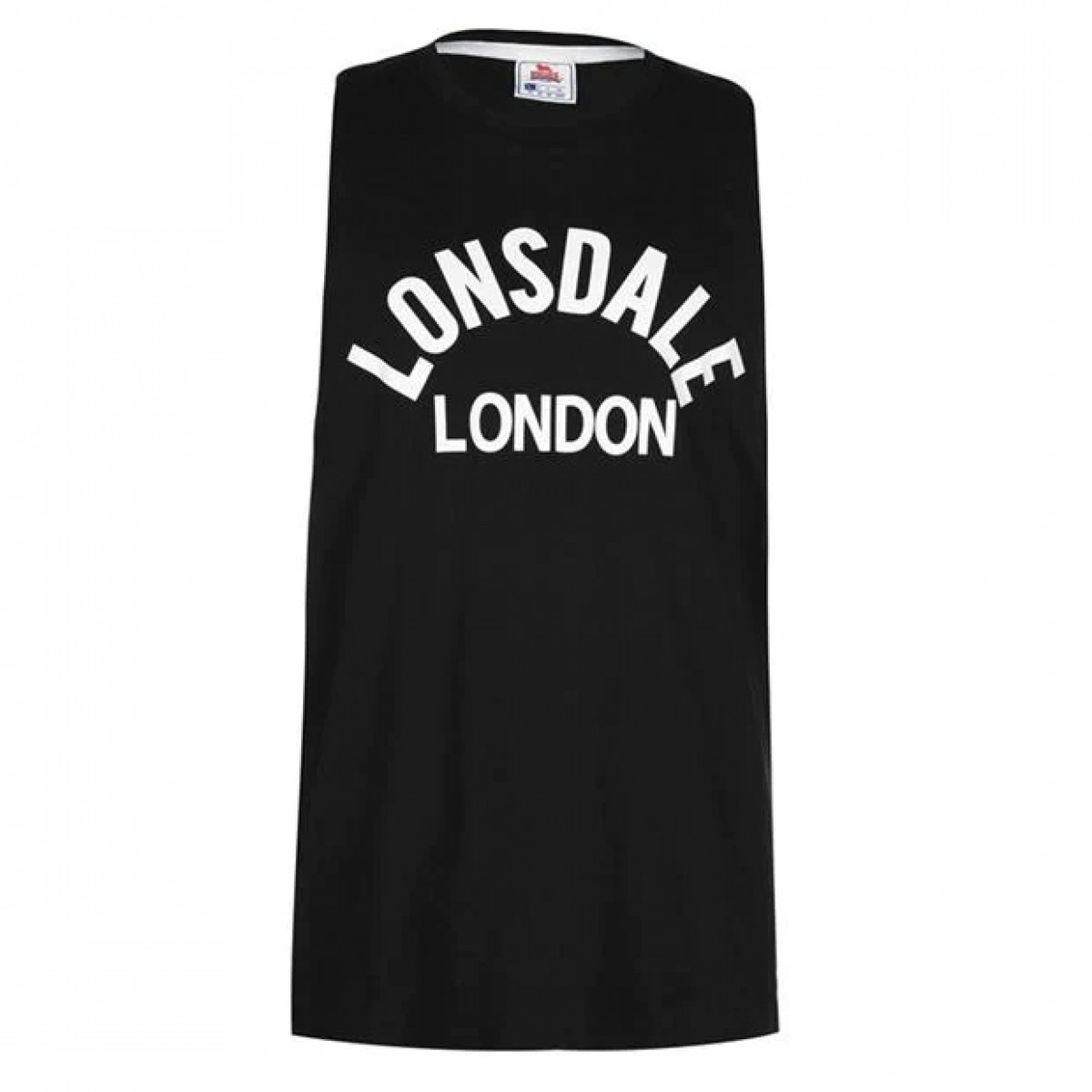 

Майка Lonsdale Muscle Vest Black/White, XL (50)