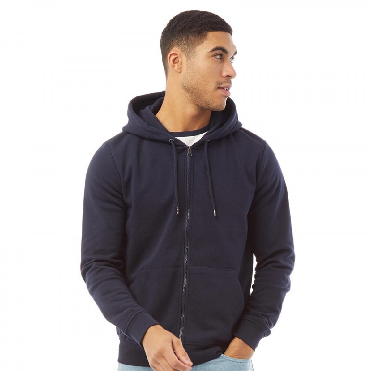 

Толстовка Fluid Zip Through Navy Navy, XXL (52)
