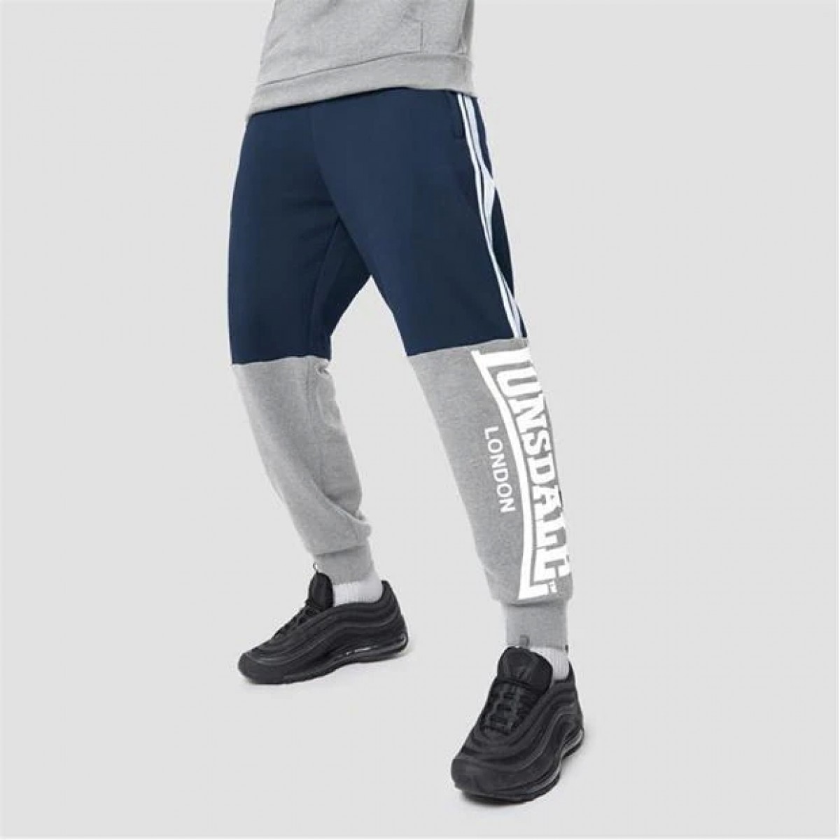 

Спортивные брюки Lonsdale Fully Loaded Navy/Grey, XXXL (54)