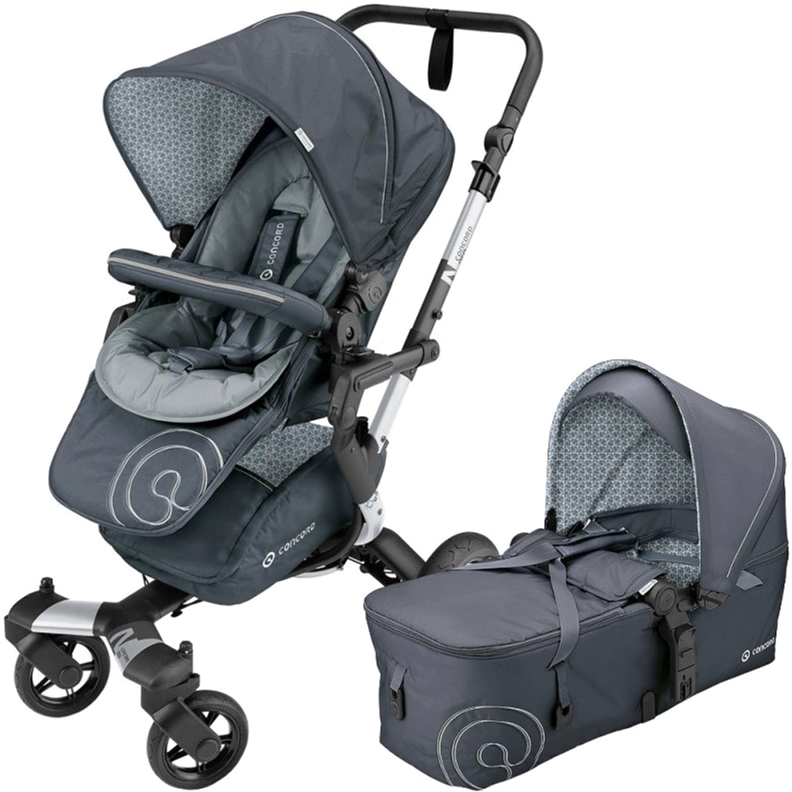

Универсальная коляска 2 в 1 Concord Neo Scout Set Steel Grey (NESC0984)
