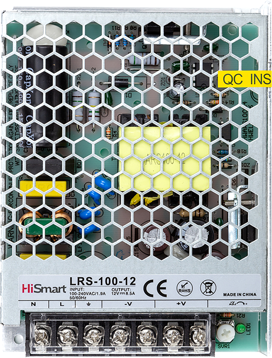

Блок питания HiSmart 12V 8.5A 100W (LRS-100-12)