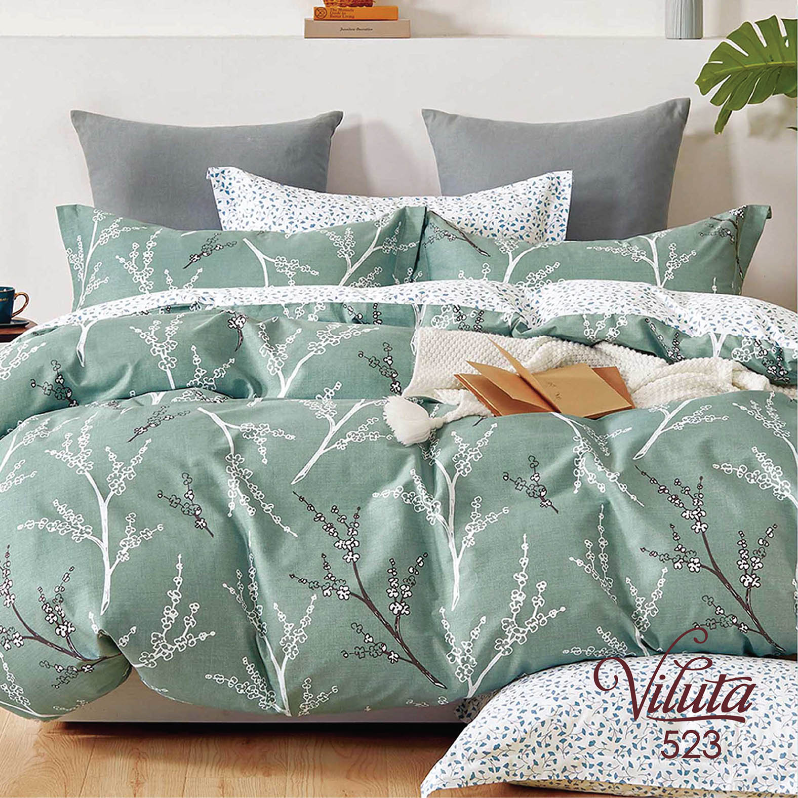 

Комплект постельного белья Вилюта Семейный Сатин Twill 523