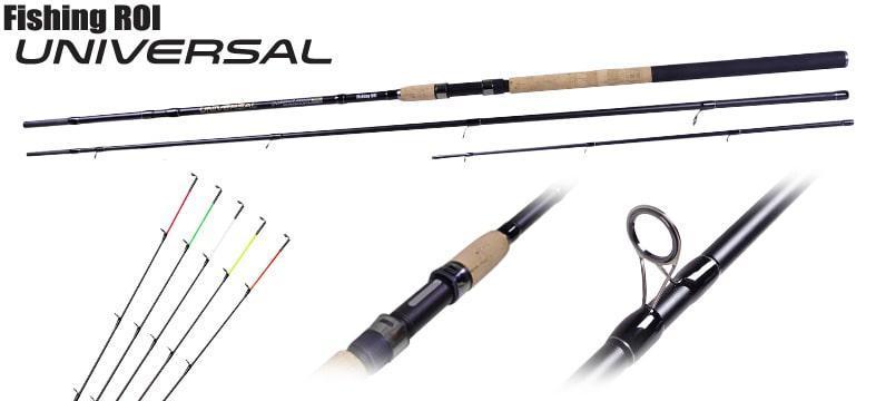 

Удилище фидерное Fishing ROI Universal feeder 20-110g 3.90m 5typs