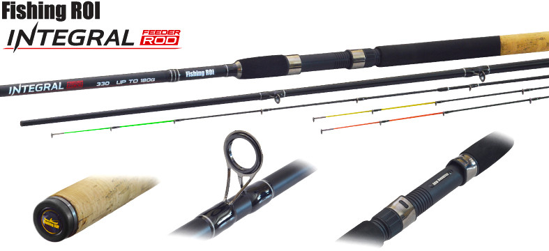 

Удилище фидерное Fishing ROI Integral feeder 3.30m 3+3 150g