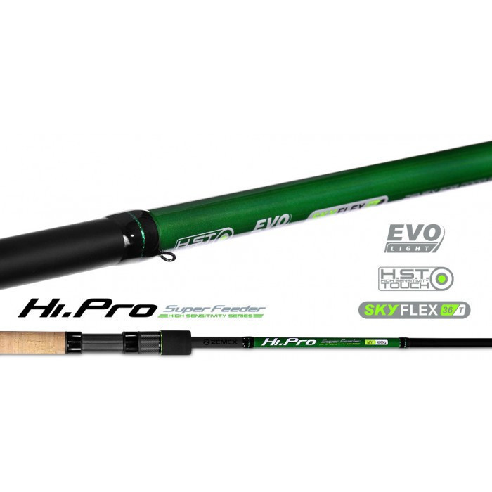 

Удилище фидерное ZEMEX HI-PRO Super Feeder 11ft - 60g