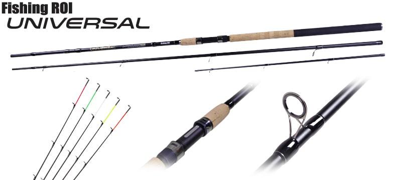 

Удилище фидерное Fishing ROI Universal feeder 20-110g 3.30m 5typs