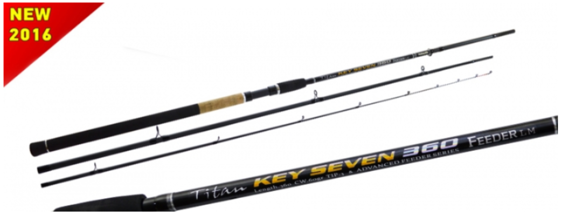 

Удилище фидерное Fishing ROI Titan Key Seven 330 Feeder 80gr