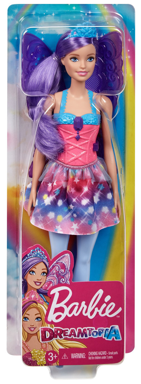

Кукла Барби Фея с фиолетовыми волосами Barbie Dreamtopia Fairy Dol GJJ98